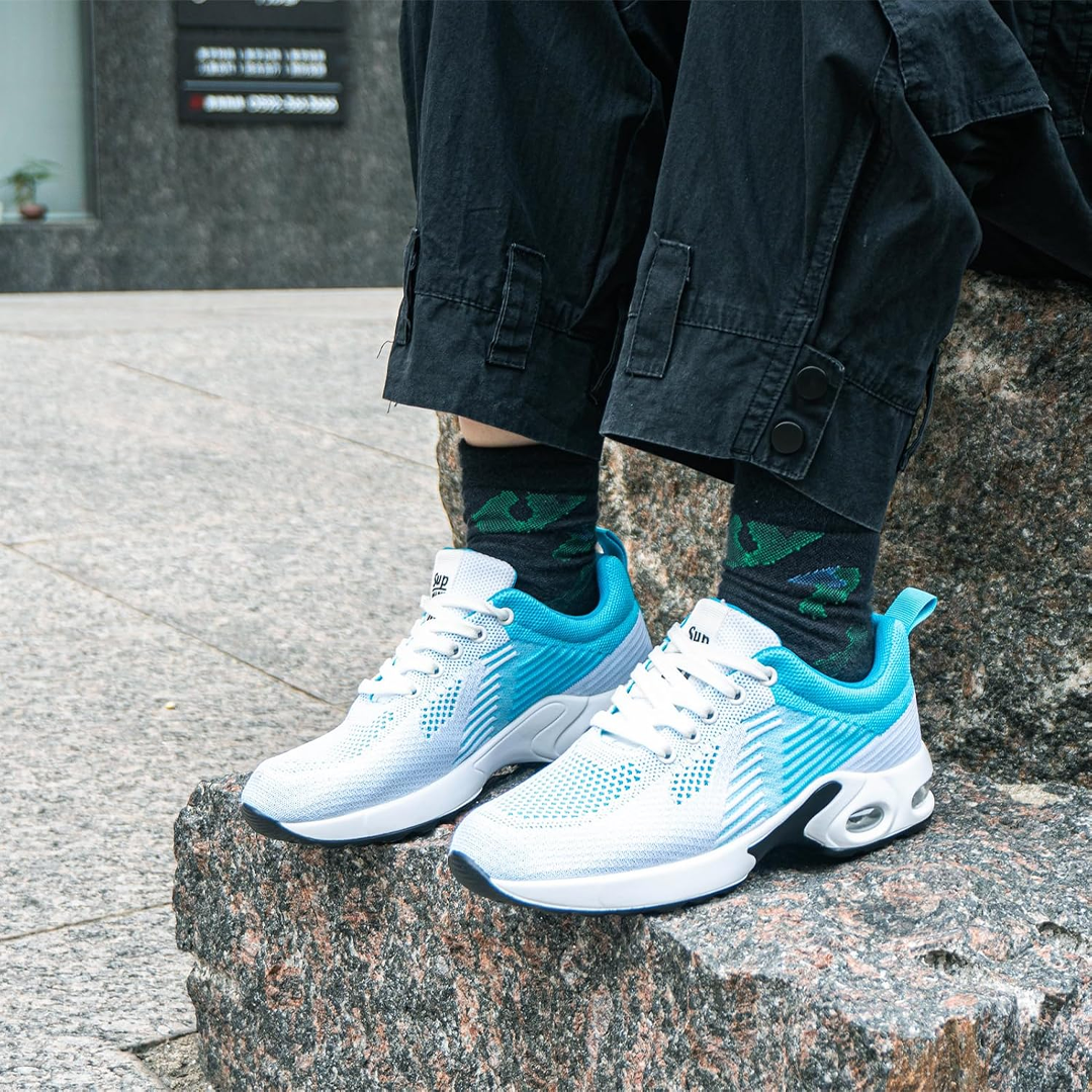 WalkMora Orthopädische Schuhe - Blau Weiß