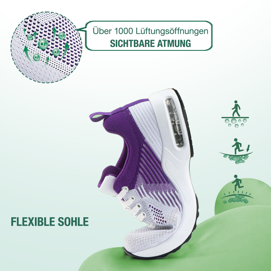 WalkMora Orthopädische Schuhe - Weiß Lila