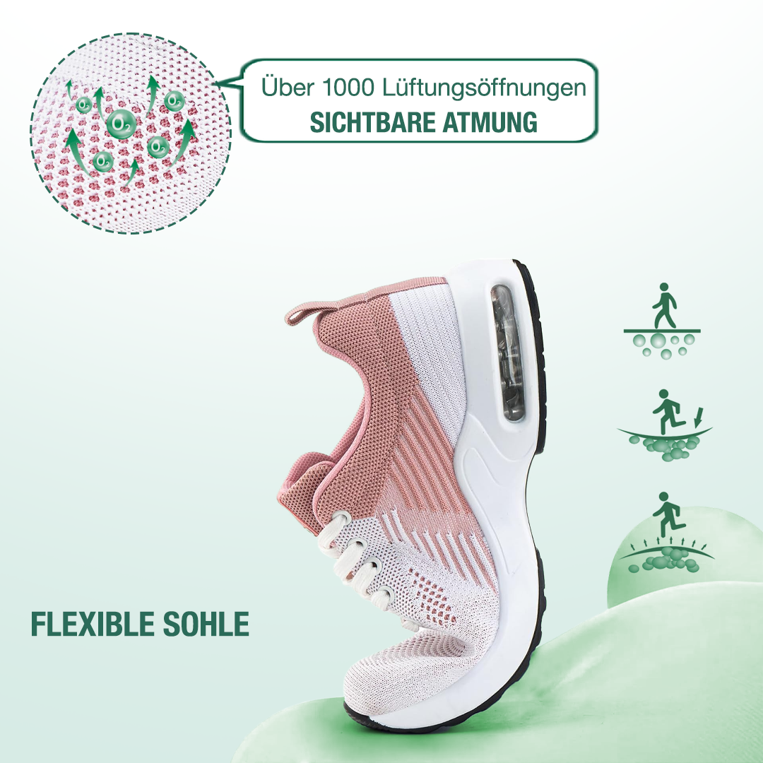 WalkMora Orthopädische Schuhe - Weiß Rosa