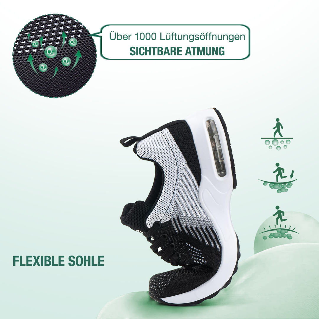 WalkMora Orthopädische Schuhe - Weiß Schwarz