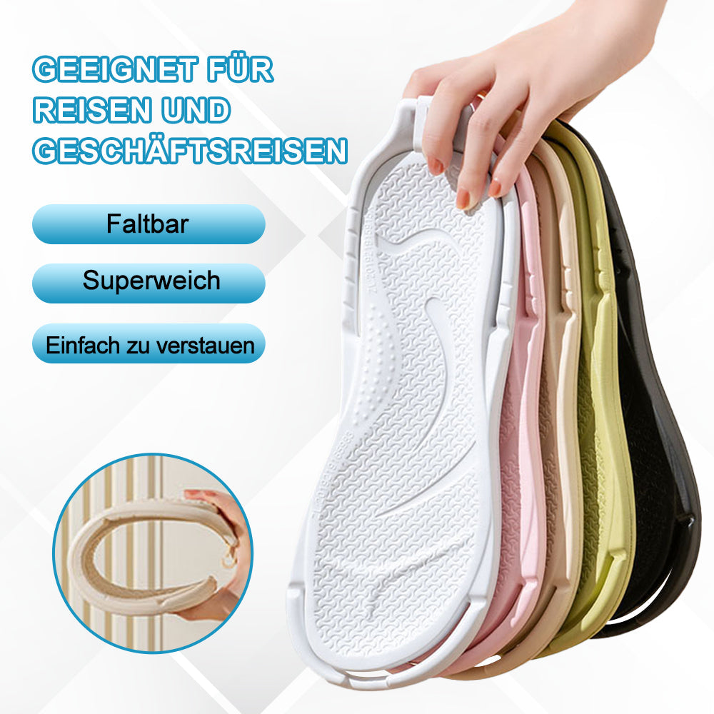 PocketSlipper - Ergonomische Praktische Faltbare Reise-Slipper