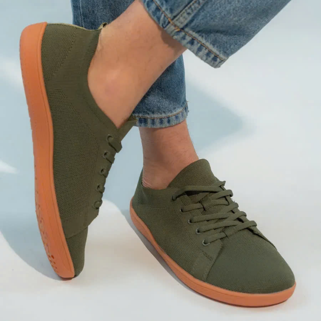 Lorry Vamp Barfußschuhe Knit - Grün