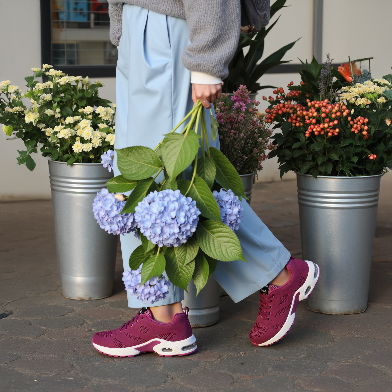 Friedensfuß Orthopädische Schuhe - Lila