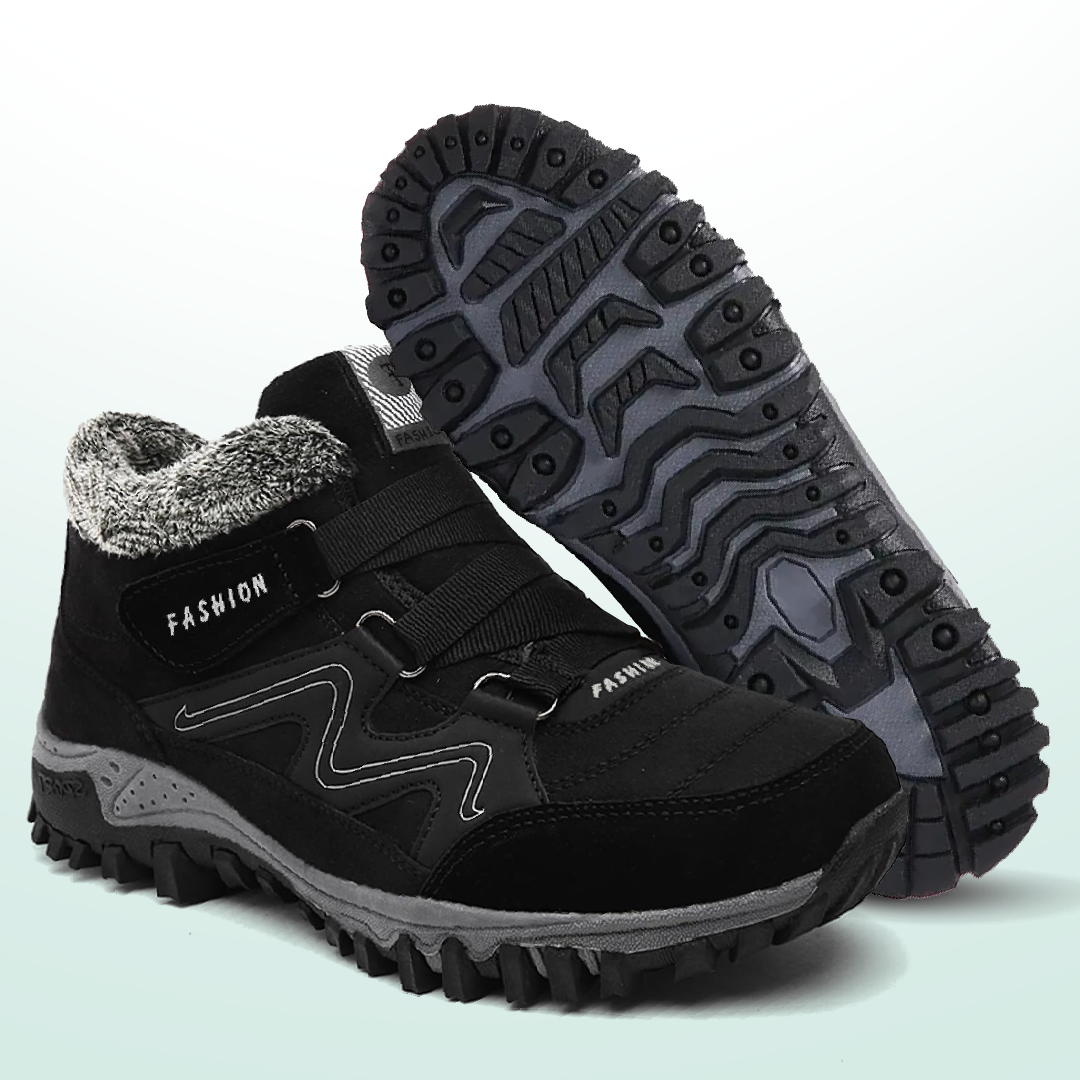 Solvema Orthopädische Winterschuhe - Schwarz